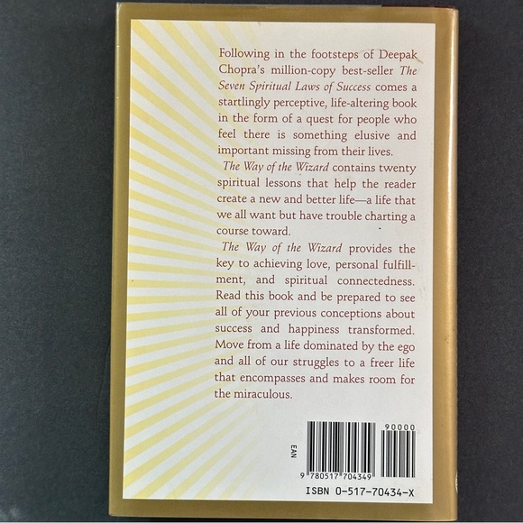 The Way of The Wizard by Deepak Chopra | Spirituality | Hardcover Book - Picture 2 of 9